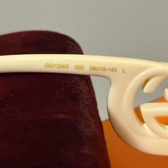 NEW GUCCI GG1326S 002 SQUARE WOMEN SUNGLASSES GUCCI GG1326S - Picture 5 of 7